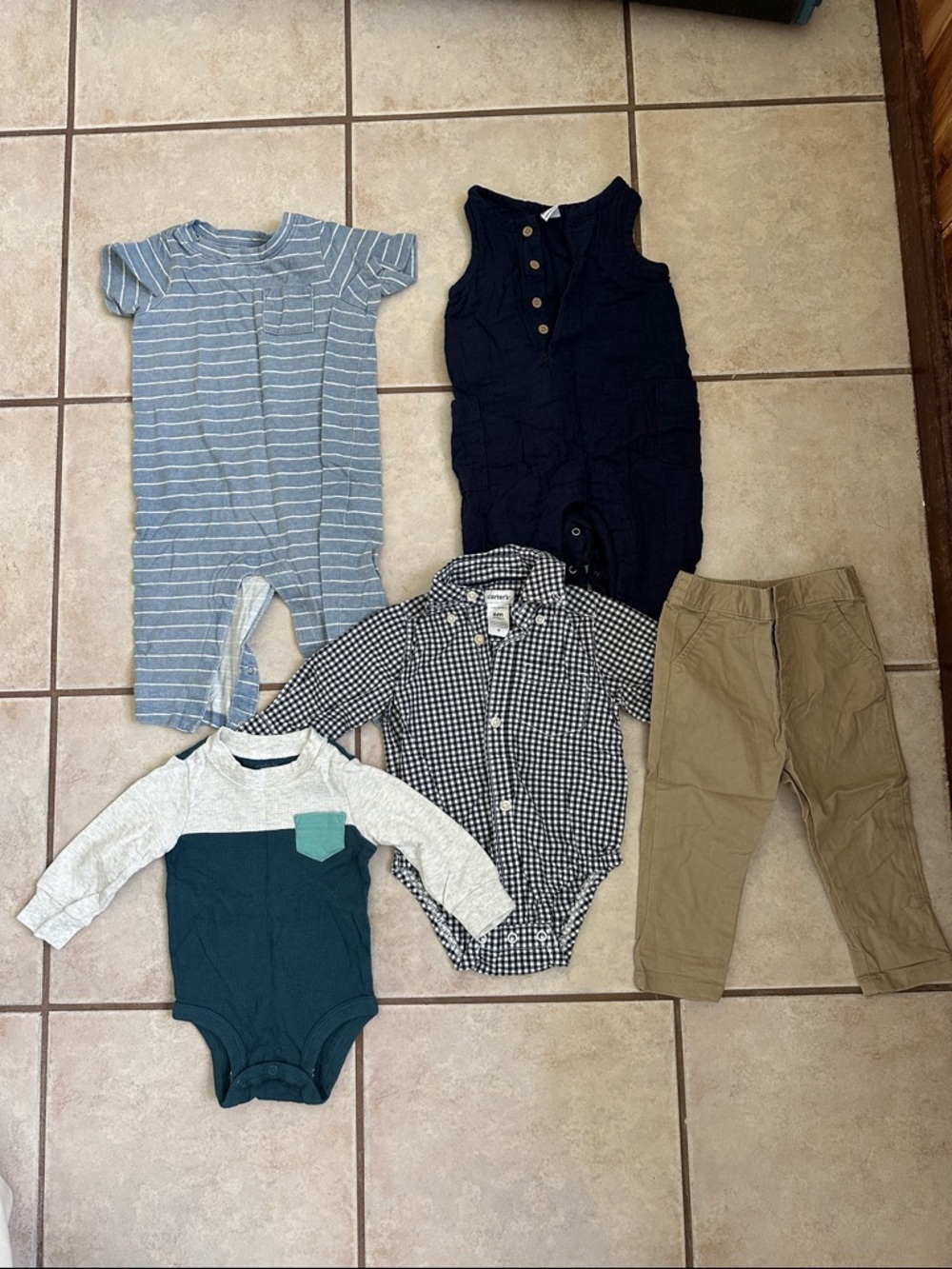 Baby Boys Onesie & Pant Set